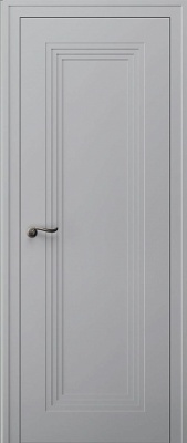 Межкомнатная дверь Комфорт Л95 Эмаль, RAL 7035, 600/700/800/900*2000 мм.